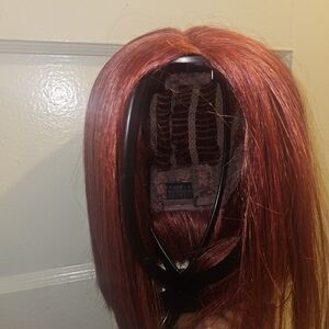 adidas Vibrant Copper Red Straight Wig
